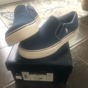 Polo Ralph Lauren Boys Slip On Shoes/Sneakers 1.5